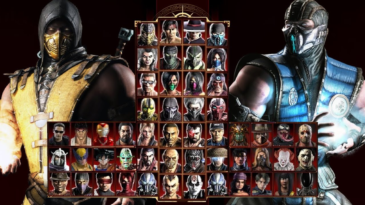 Mortal Kombat 9 - Expert Tag Ladder (SCORPION MKX & SUB-ZERO MKX) MOD - Gameplay @(1080p) - 60ᶠᵖˢ ✔