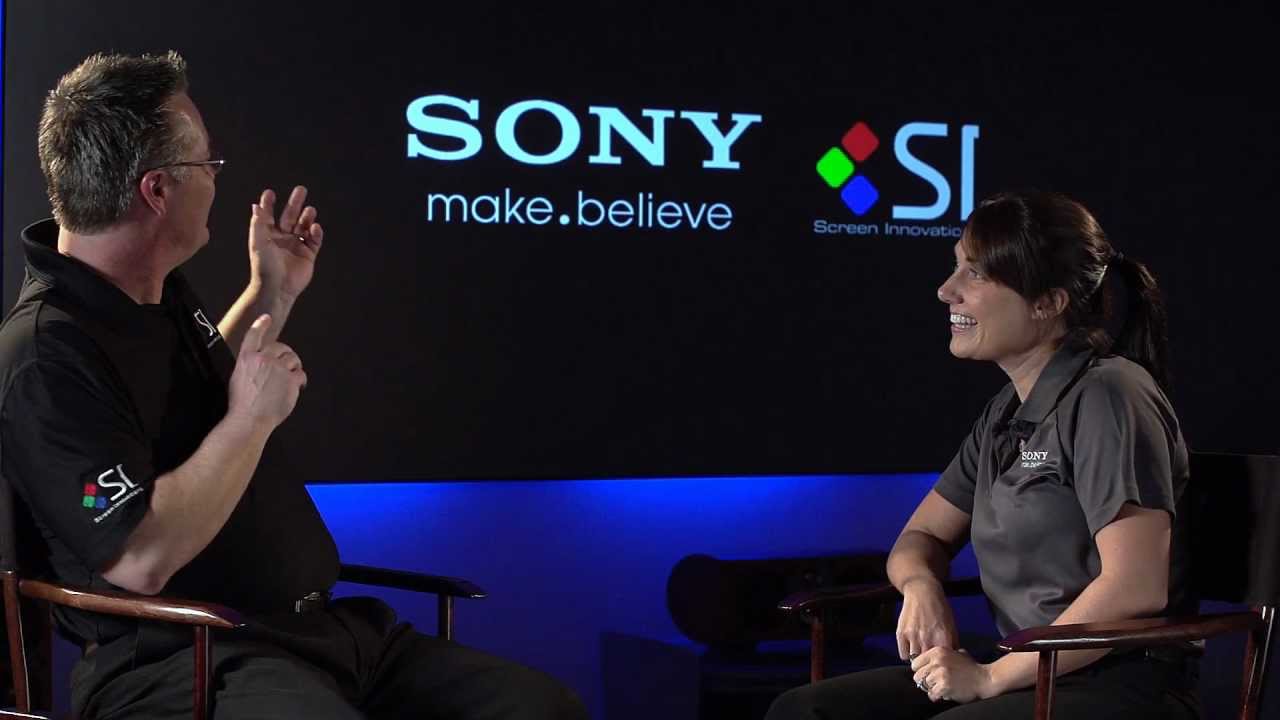 Sony & Screen Innovations Show Off 4K Projection