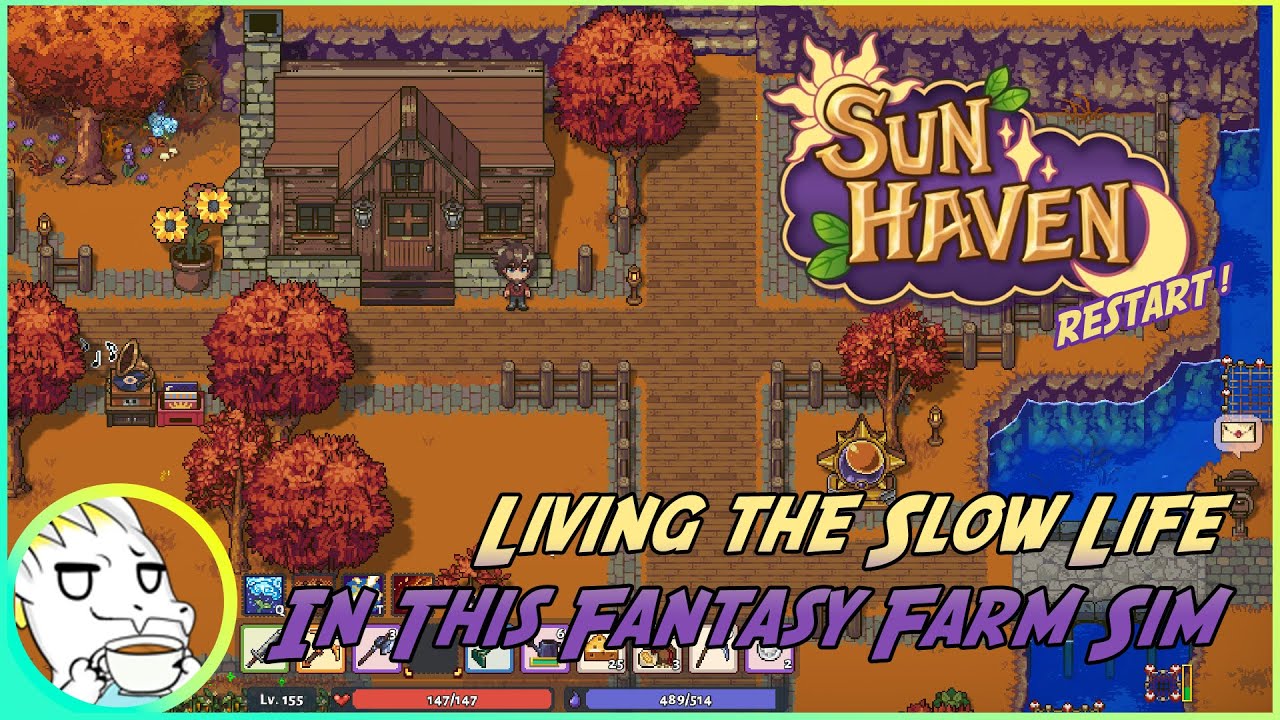 Relaxing In This Adorable Fantasy Farm Simulator || Sun Haven 1.0 [Farm Restart]