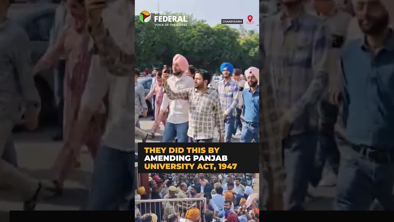 Clashes at Panjab University over Centre&rsquo;s move to scrap Senate