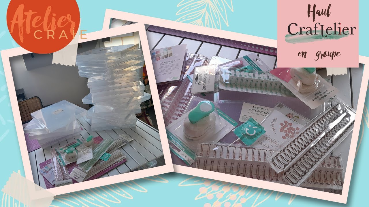 HAUL @Craftelier_Es l Boite 30,5x30,5 l Scrapbooking