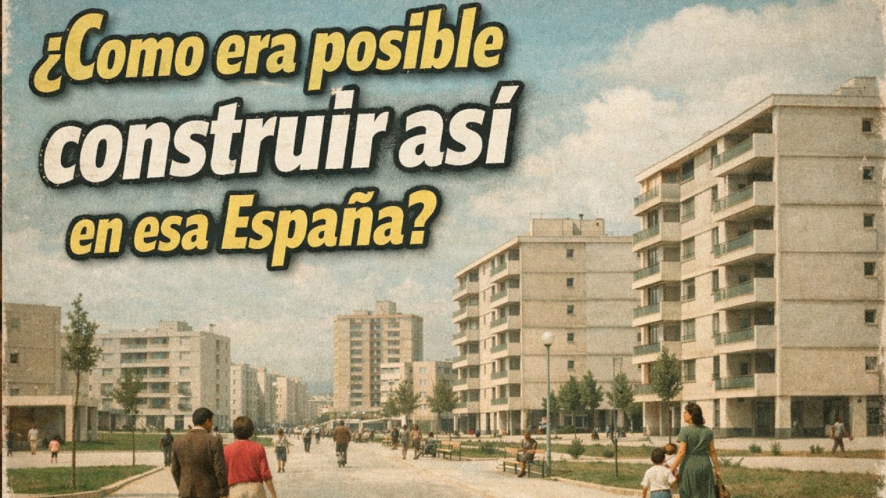 Cuando España soñaba con el futuro entre hormigón y planos
