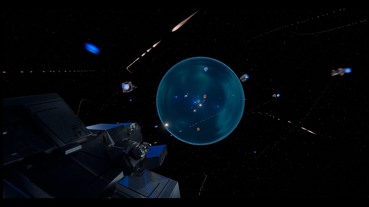 4K 2160P: The Expanse: The battle of the Sol Ring/Free Navy attacks Ring gate - HDR source
