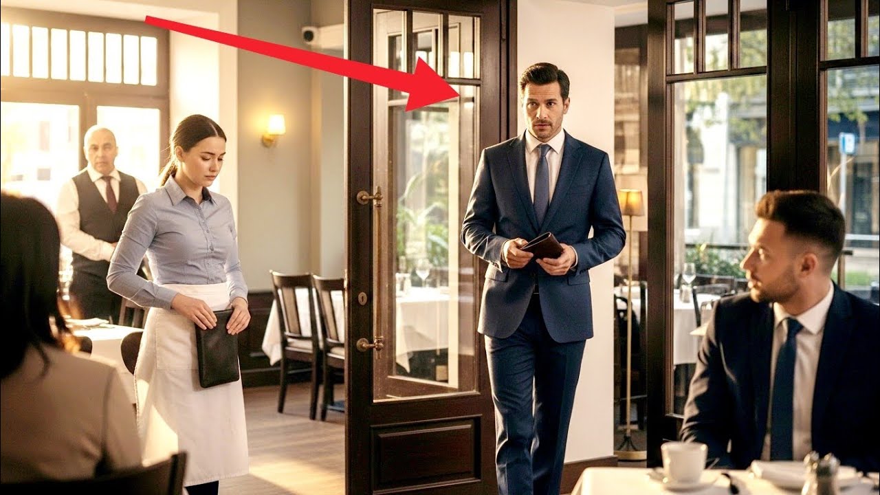 Camarera Despedida Por Devolver Una Cartera Perdida. Horas Después, El Dueño Millonario Se Presenta.