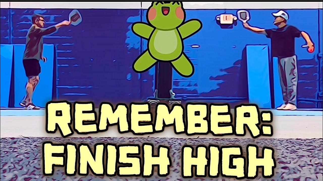 FINISH HIGH (The 🔑 to all topspin shots)