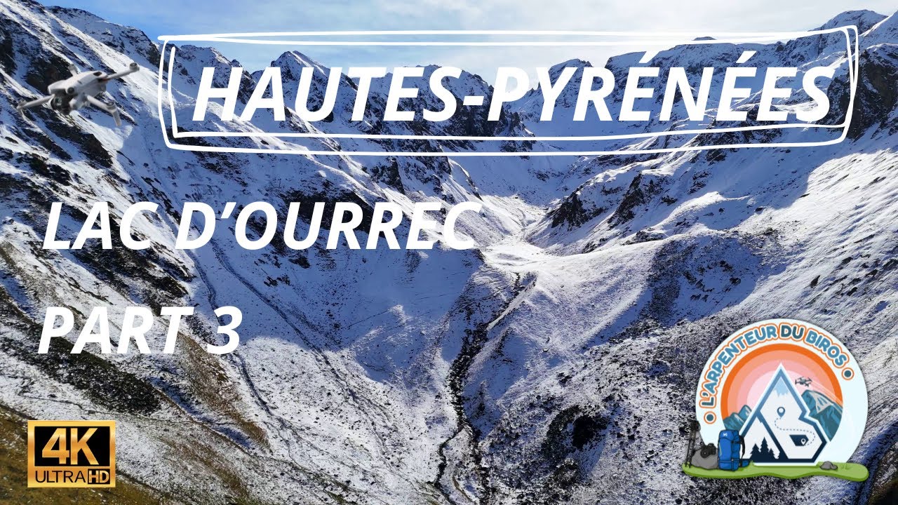 [DRONE] Lac d'Ourrec - Part 3 - 11 NOV 2025 #pyrénées #hautespyrenees #mountains #hiking #nature