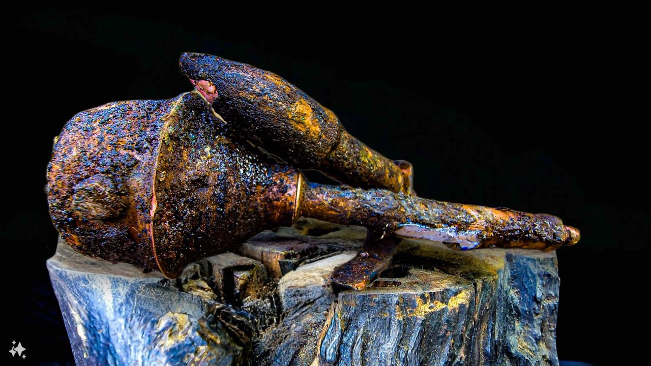 Extremely Beautiful and Rare Lighter 1900 s - Restoration ASMR