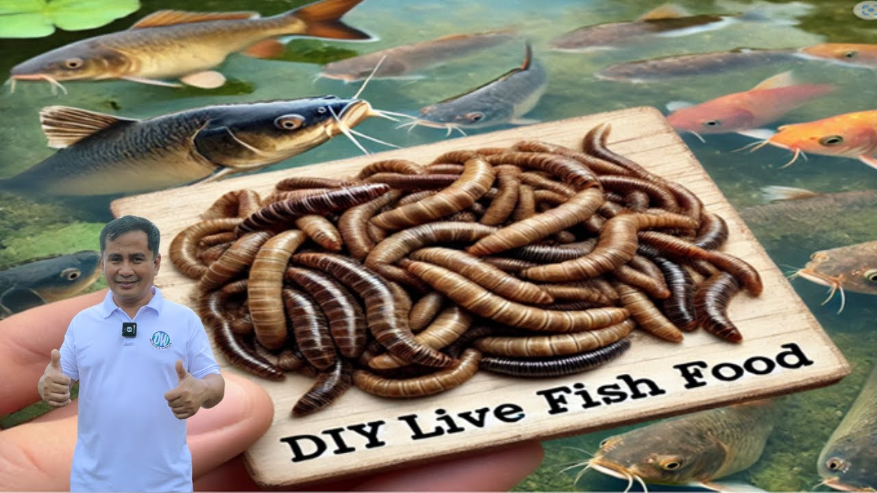 The business of breeding live worms.  The Ultimate Live Food for Catfish and Aquarium Fish!