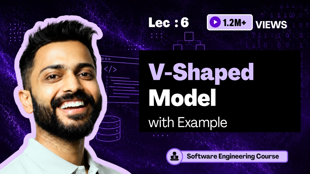 V Shaped Model with examples | SDLC | Software Engineering