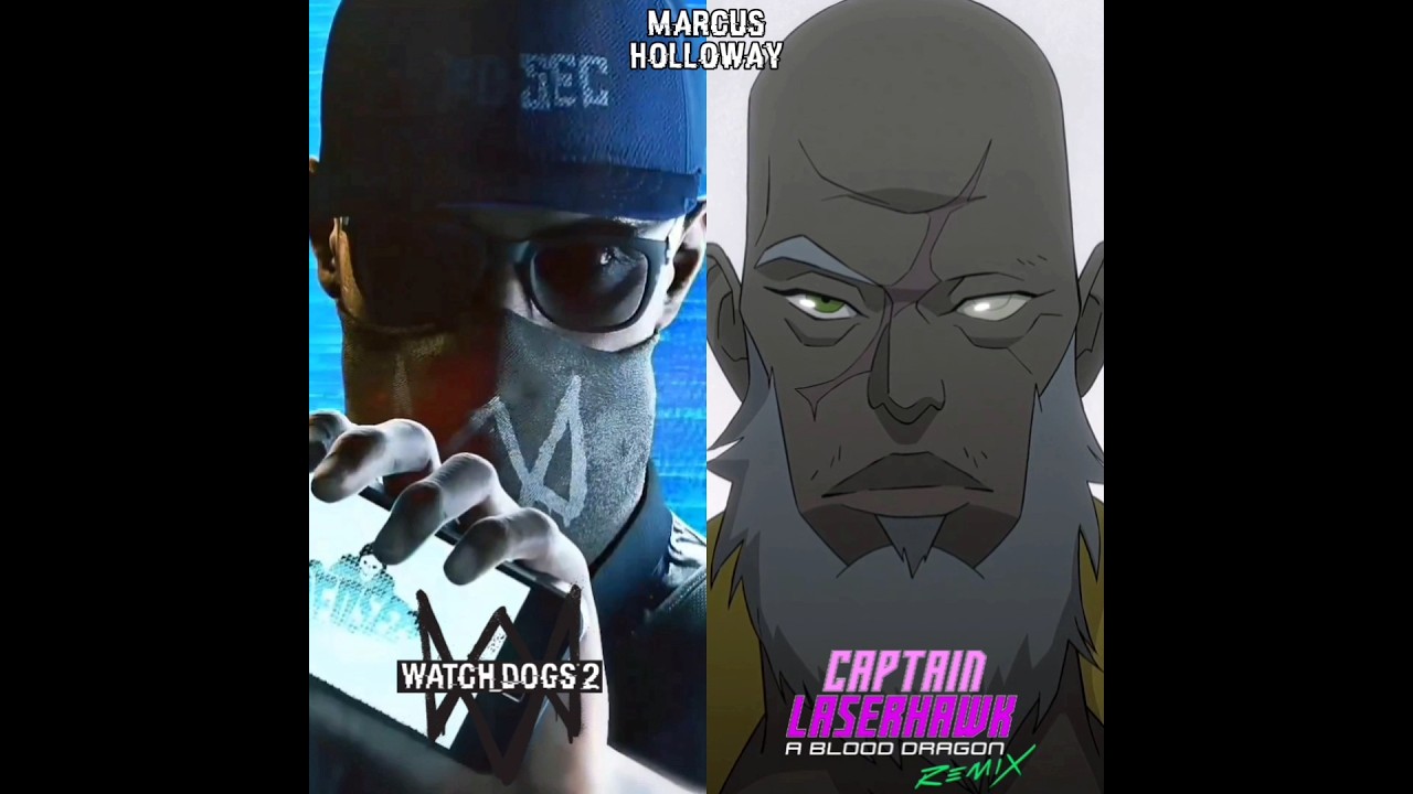 Watch Dogs Characters Evolution (2014-2024) #shorts