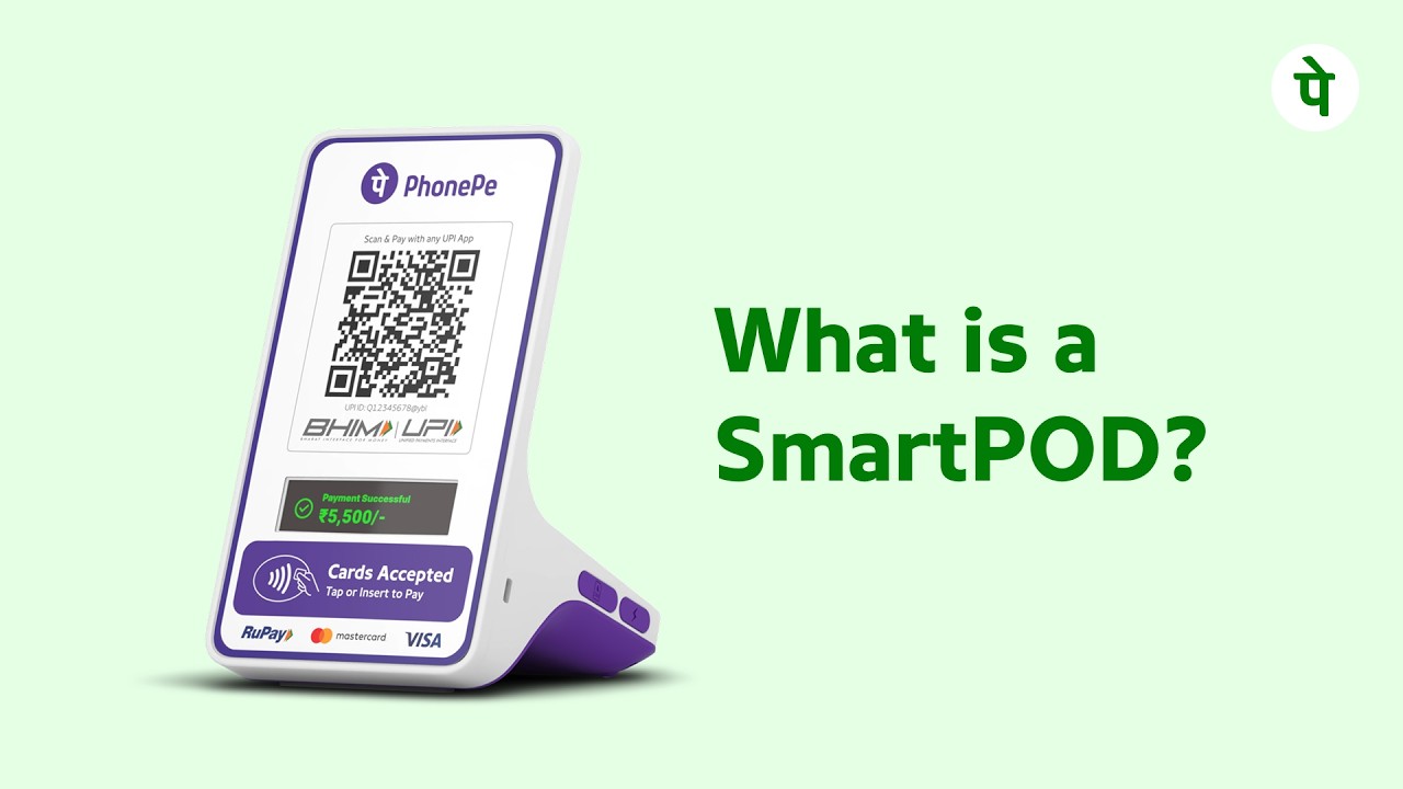 SmartPOD: The Ultimate All-in-One Card & UPI Payment Device