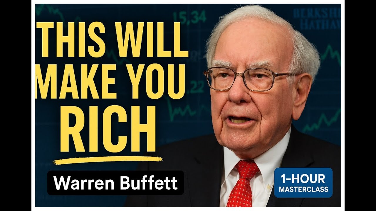 📈 Warren Buffett's FREE 1-Hour Masterclass on Business & Investing | Ultimate Guide (MUST WATCH)
