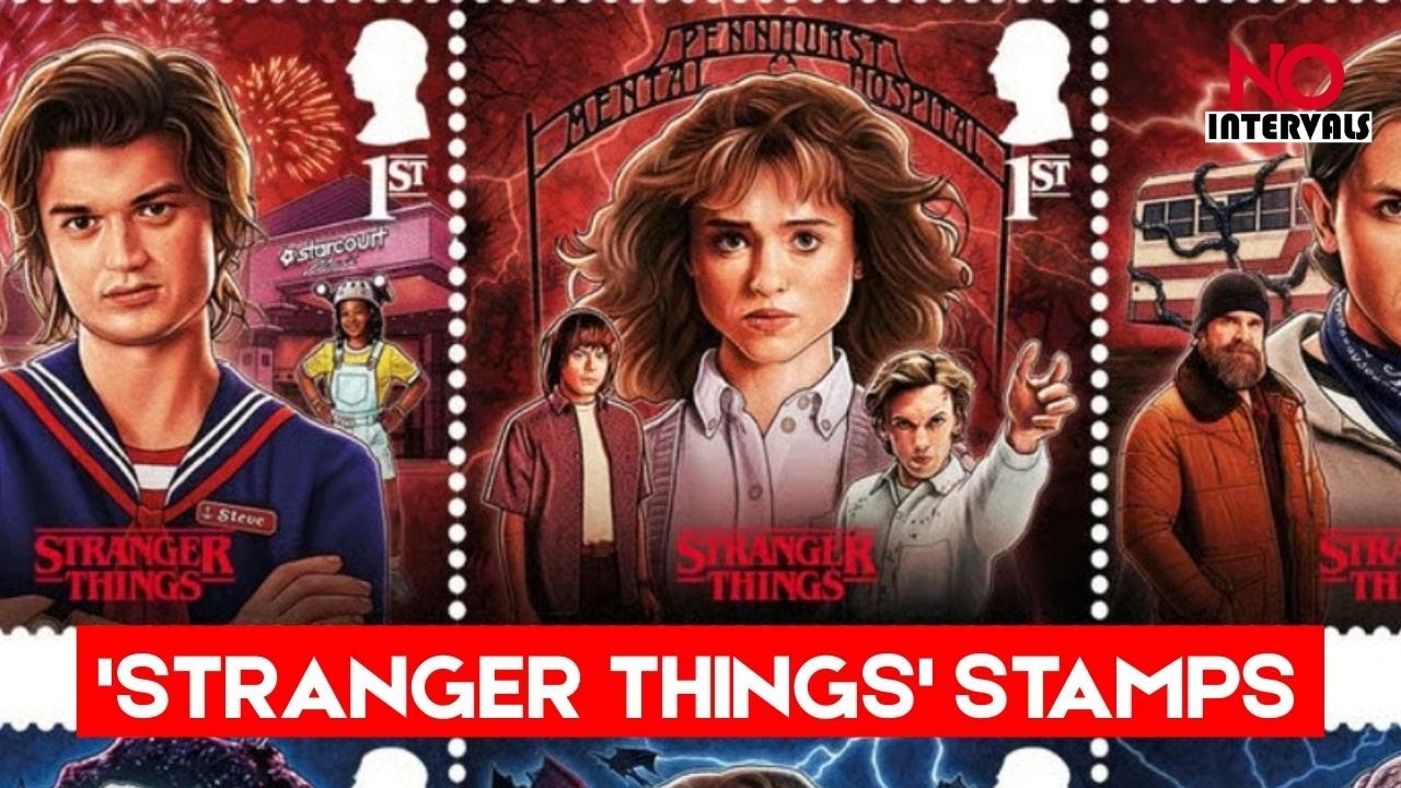 Royal Mail Unveils 'Stranger Things' Stamps For Final Season | Entertainment News | Hollywood News