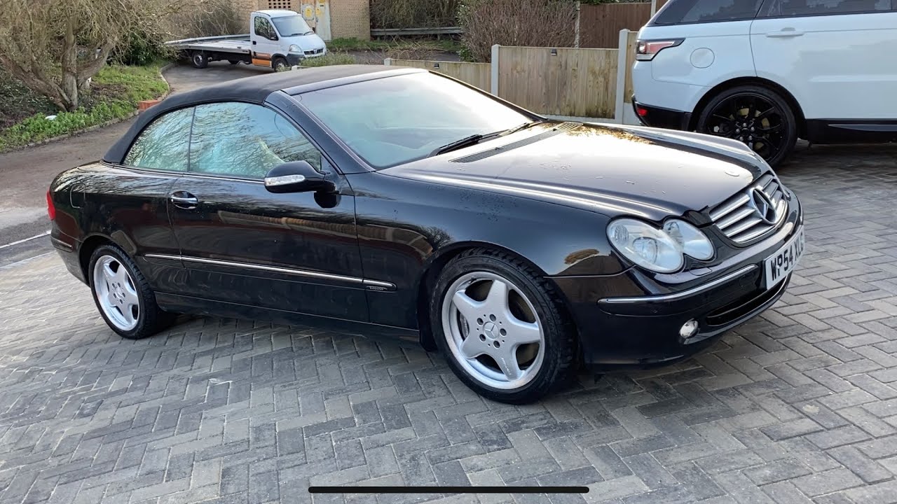 Mercedes CLK 500 Did The Power Roof Beat me ?