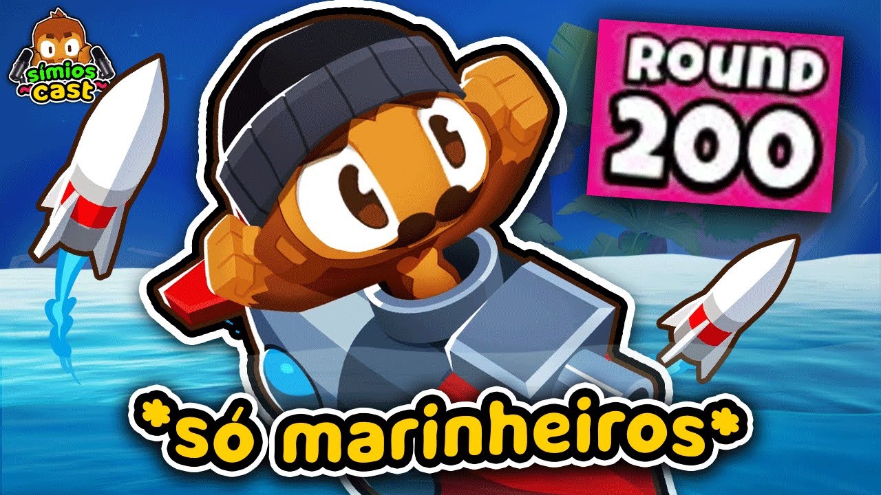Jogando apenas de MARINHEIROS e falando água no bloons 🤤🌊