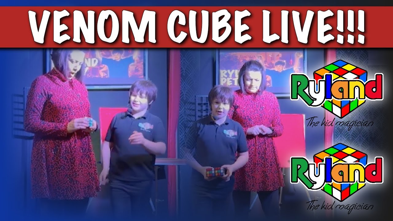 Unmatched Mastery: The Venom Cube Magic Revelation! 🧊🎩 | A Rubik's Miracle With No Switches!