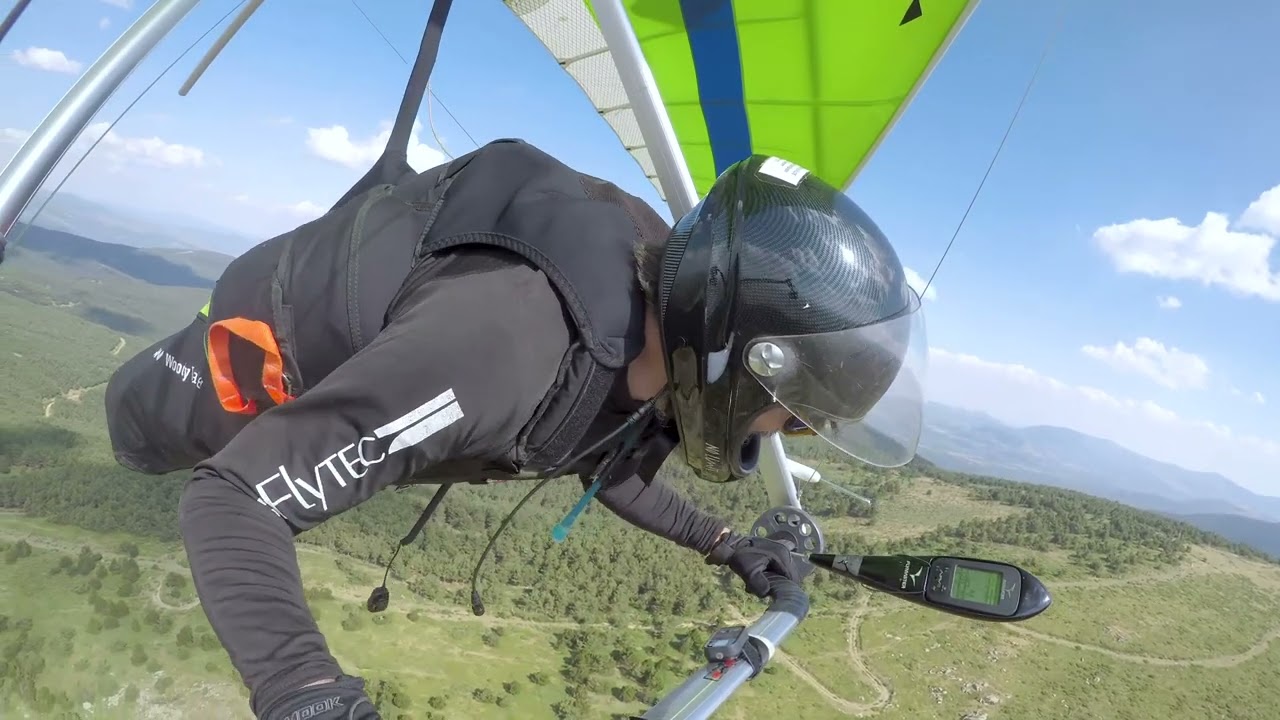 Ala Delta - Vuelo en Arcones - Hang Gliding