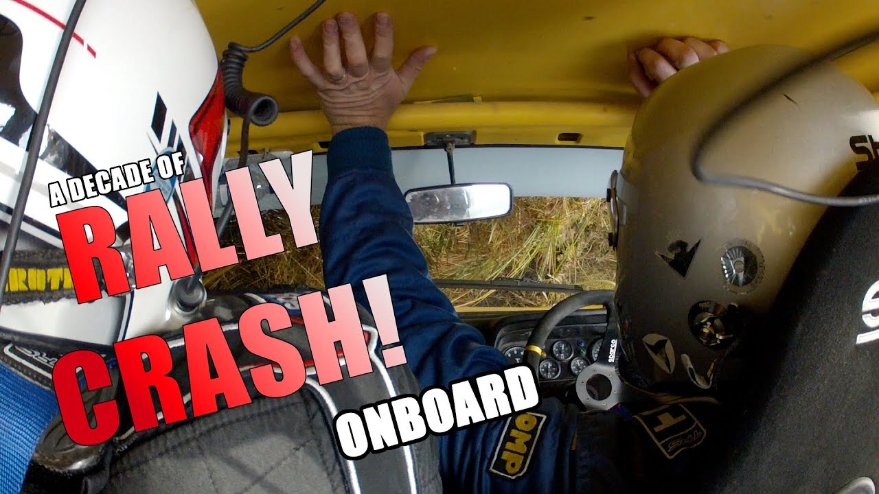 A Decade of Rally Crash! Onboard edition! See the crashes from the inside of the car!