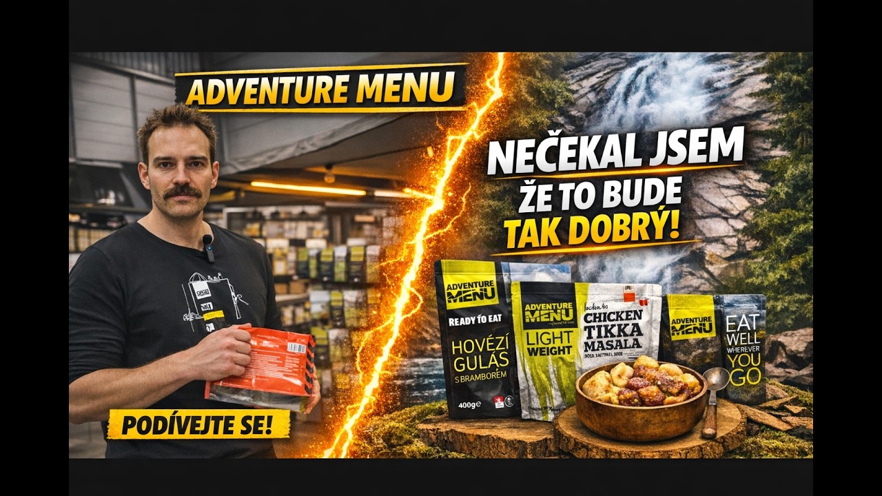 Adventure Menu: Jídlo, které zvládne i ten nejdrsnější výlet. Možná bude i na For Caravan 2026