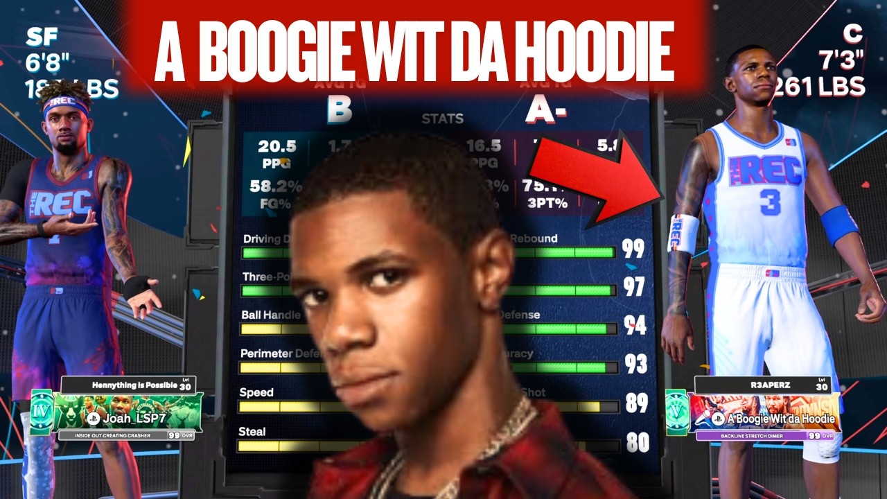 NBA2K26 Rec with A Boogie Wit Da Hoodie (NOT CLICKBAIT*) BEST COMEBACK IN 2K HISTORY!!!!