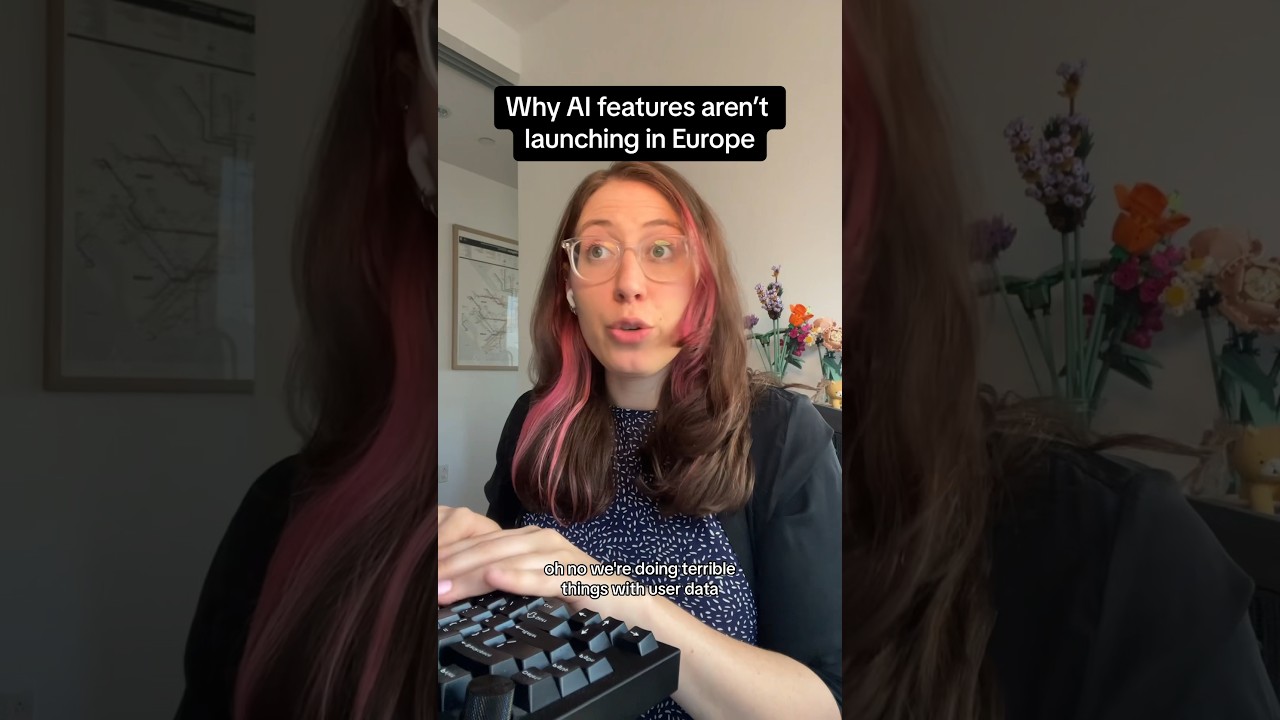 Why there&rsquo;s no AI in Europe 🤖😵&zwj;💫 #ai