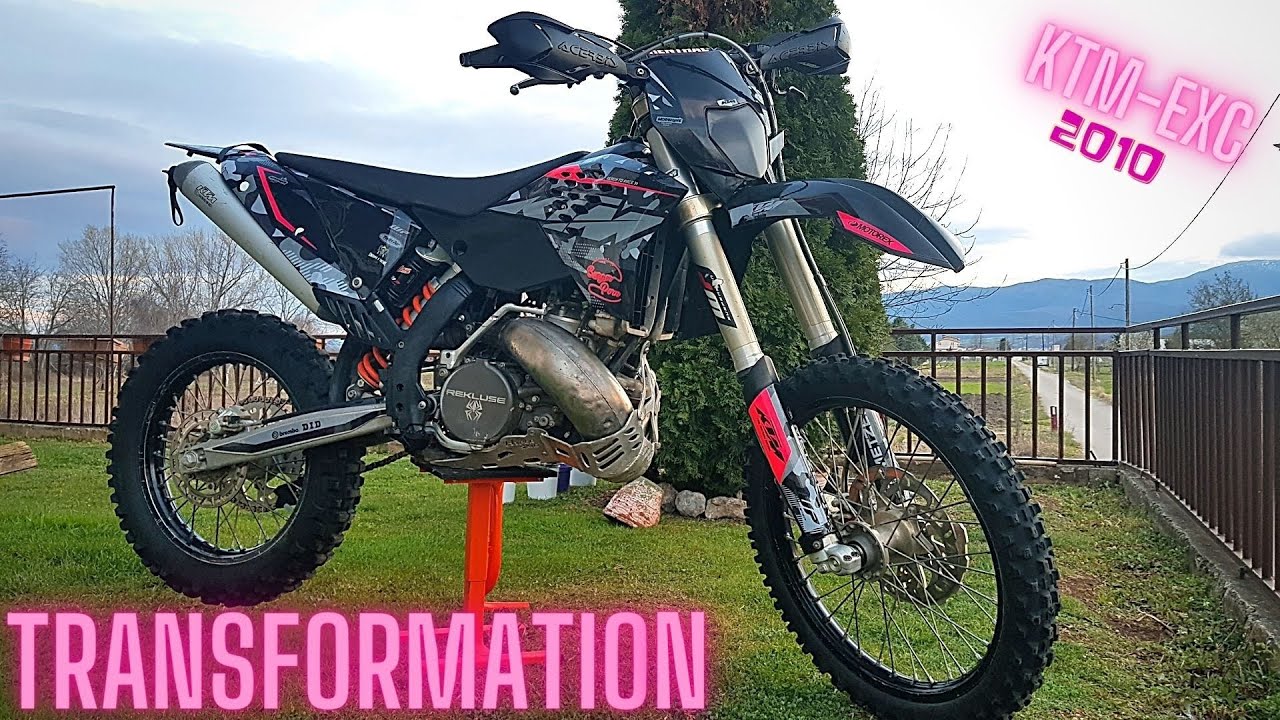 KTM EXC-250cc | 2010 | TRANSFORMATION |