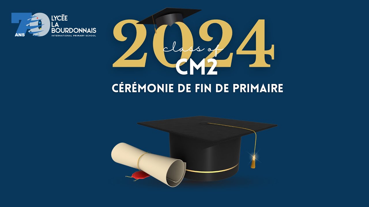 Cérémonie fin de primaire des CM2 - 2024