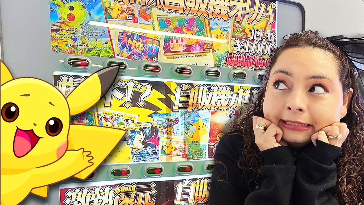 Back to Play this Mystery Pokemon Vending Machine Until we Get another Pikachu HIT!