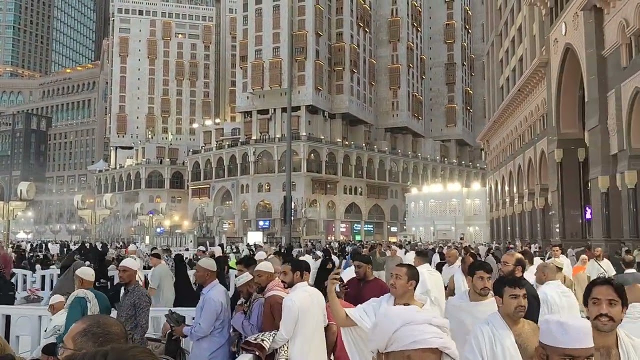 #maulana #duet #beautiful #international #travel #Maghrib call to prayer at Baitullah Sharif