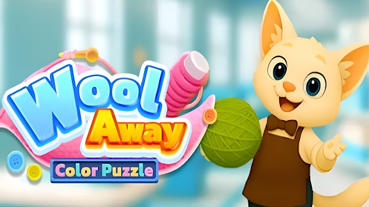 Wool Away：Color Puzzle (by GOODROID) IOS Gameplay Video (HD)
