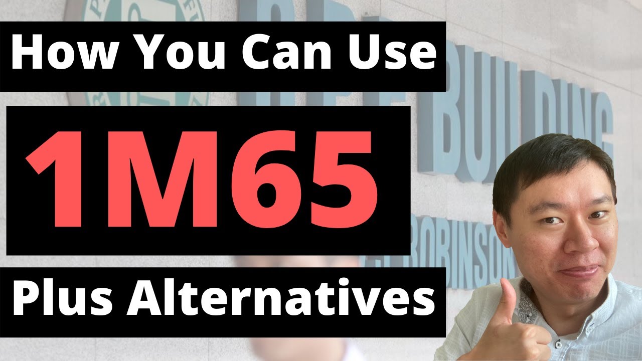 HOW YOU CAN USE 1M65 AND ALTERNATIVE TO BUILDING WEALTH THAT YOU MUST SEE!