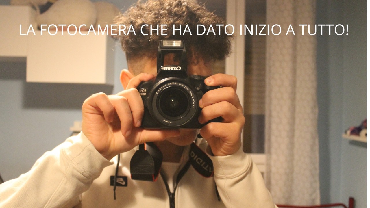 La FOTOCAMERA che mi ha INSEGNATO a fotografare, CANON 1100D