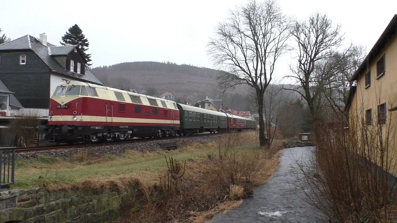 118 757-4 #Mit dem Reichsbahn Klassiker zum Rennsteig#