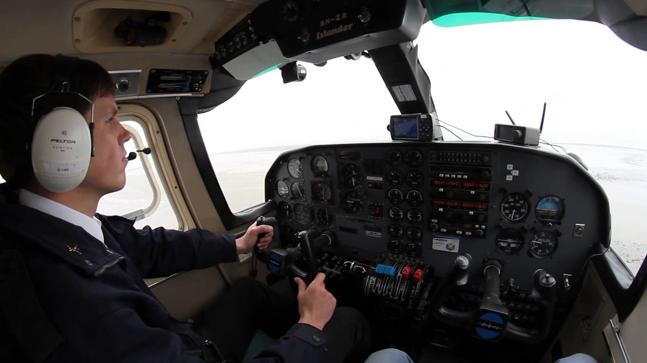 Short flight from Haarle to Wangerooge