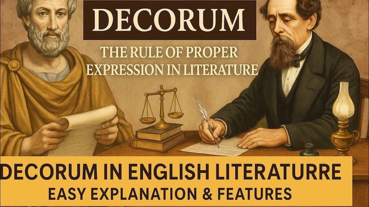 Decorum in English Literature | Easy Explanation, Features, and Examples for Students
