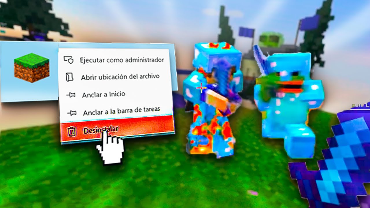 Despu&eacute;s de esto desinstal&eacute; Minecraft