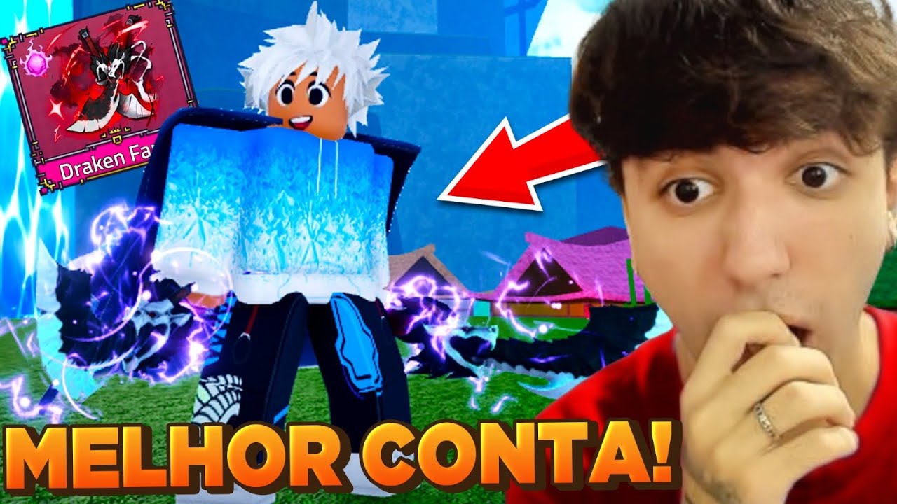 MELHOREI A CONTA DE UM YOUTUBER NO KING LEGACY!