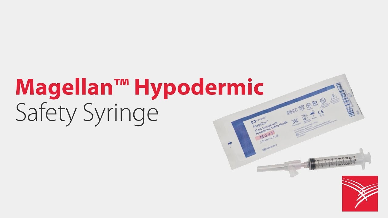 Cardinal Health Magellan™ Hypodermic Safety Syringes