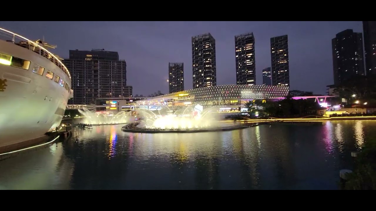 Water show in Shenzhen 