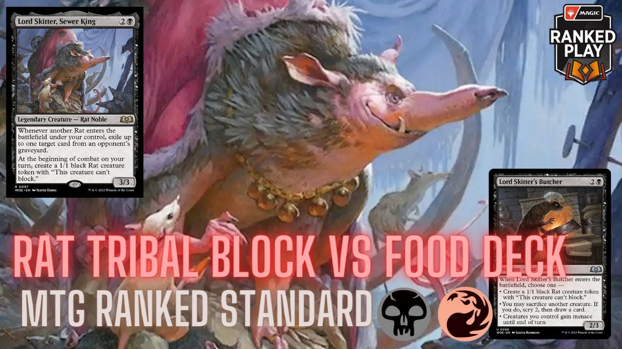 Time for a Rat Tribal Block Deck | Wilds of Eldraine | MTG Arena