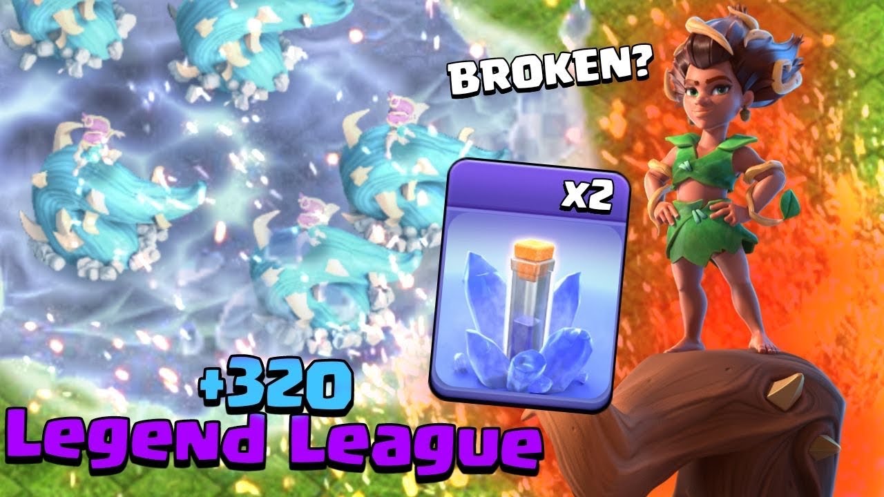 +320 | TH15 vs TH17 in higher legends🏆 @ClashOfClans  Is the new ice block spell broken?