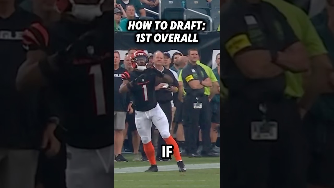 Лучшая стратегия первого драфта 🔥 #nfl #fantasyfootball #fantasyfootballrankings #bengals