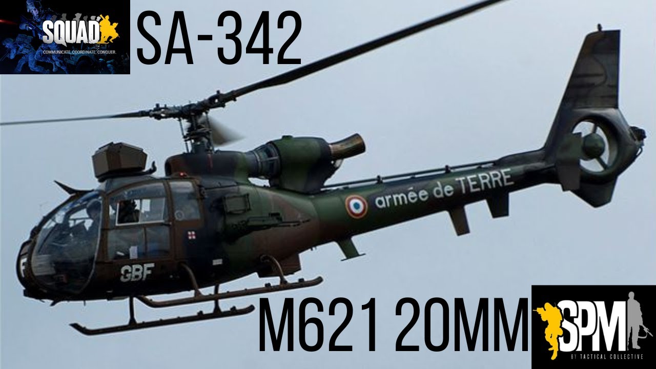 SA-342 Squad- Hunting armor on Goose Bay.