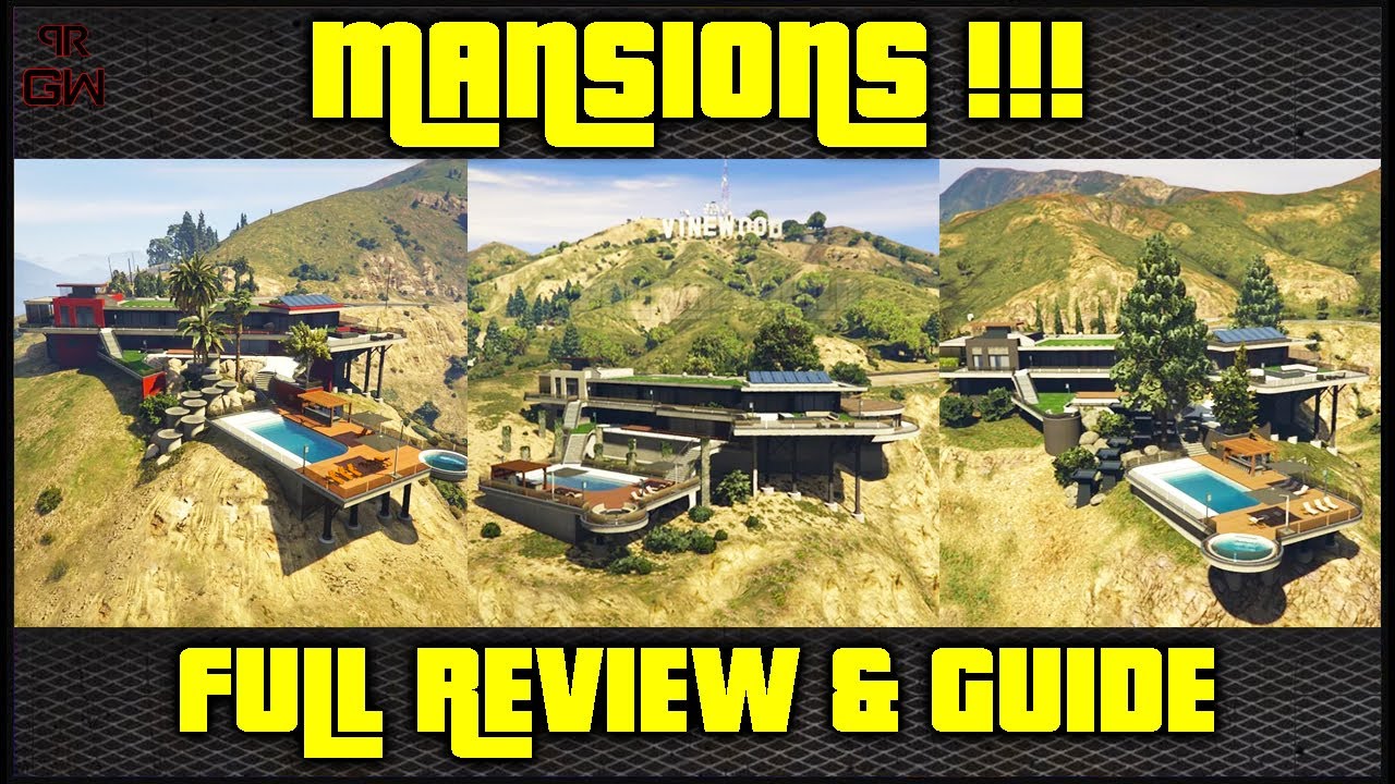 Полное руководство по особнякам — всё, что вам нужно знать!! GTA 5 Online DLC «Убежище в холмах»