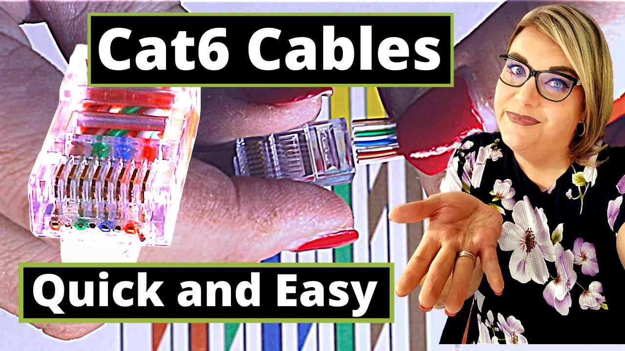 How I Make RJ45 Network Patch Cables - Cat 5E and Cat 6 Ethernet