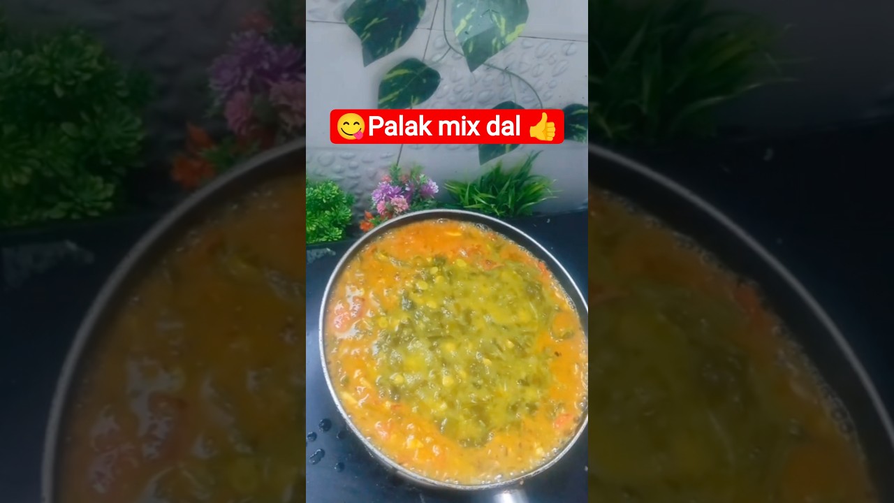 💪palak dal😋👍