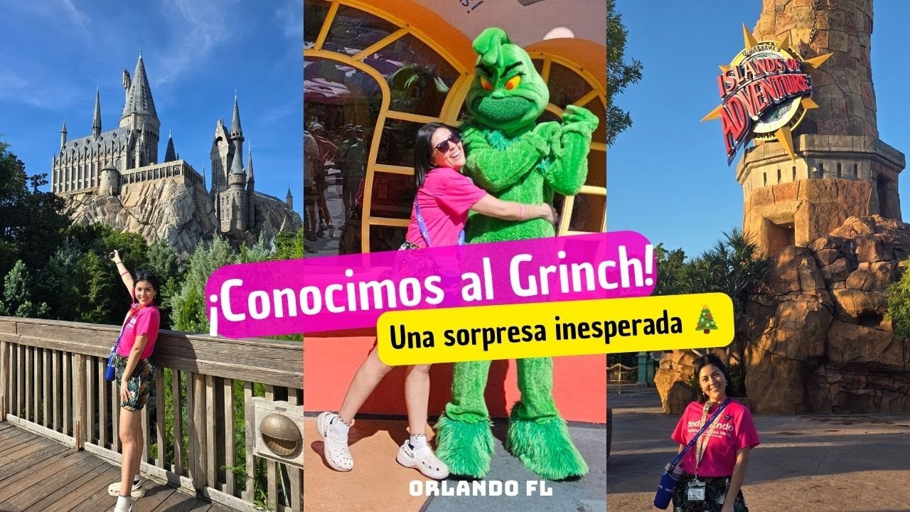 Un día en Islands of Adventure 🎢 | Personajes, atracciones y sorpresas inesperadas (Parte 1)