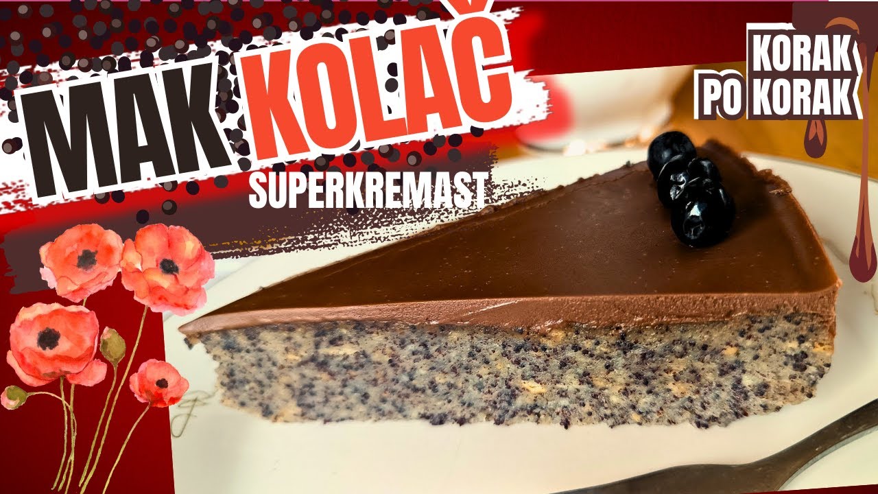 👉 Torta od Maka i Plazme: Zaboravićete štrudlu kad probate OVAJ kolač sa makom!
