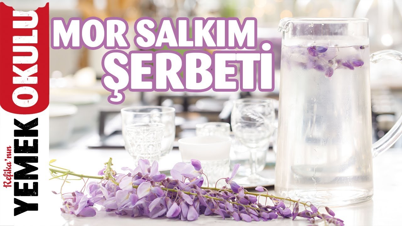 Refika'dan Kolay Mor Salkımlı Şerbet Tarifi
