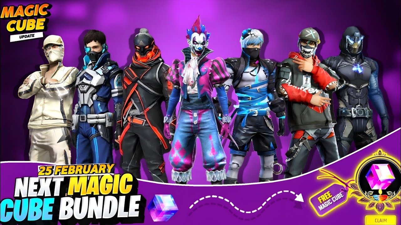 Holi Magic Cube Store Update 🥳🤯| Next Magic Cube Bundle | free fire new event| ff new event